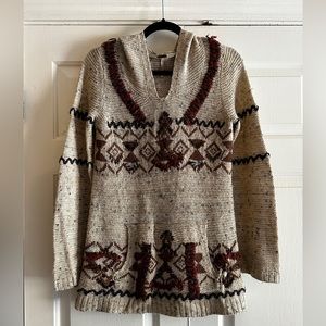 Free People Tunic Sweater Hoodie - S